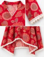 Kurti Set - Misti Pink Chinon - Image 2
