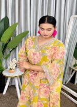 Kaftan - Floral Printed - Image 3